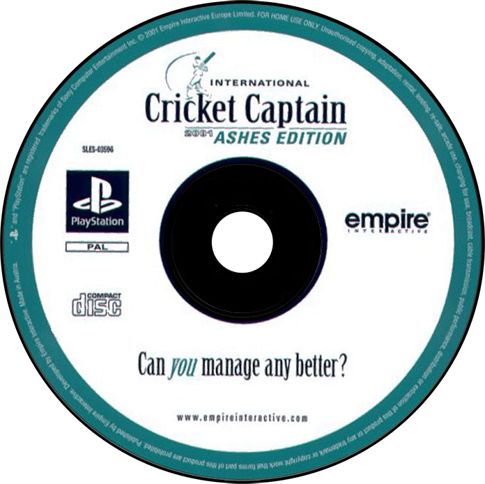 International Cricket Captain 2001 Ashes Edition media 5 for Playstation